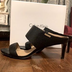 Calvin Klein leather sandal